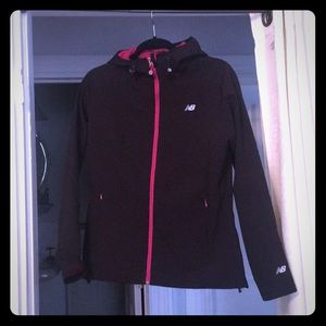 New Balance fleece rain jacket